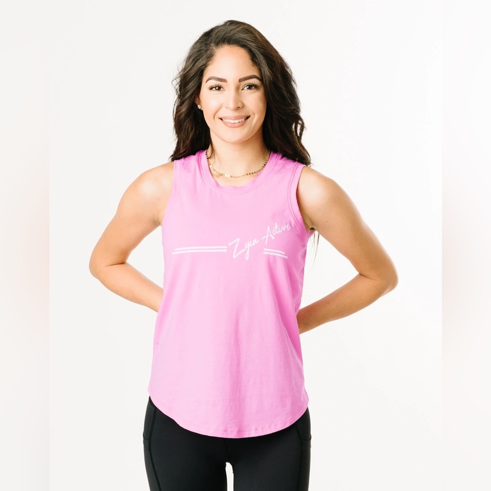 ZYIA 🌙 Pink South Beach Tank